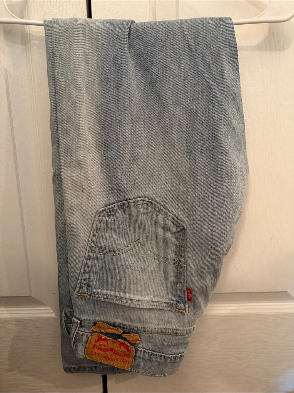 Levi's Pale Blue Denim Jeans